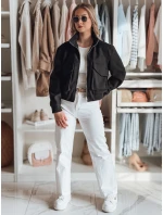 Dámska prechodná oversize bomber bunda LUMINA black FashionStreet TY4791