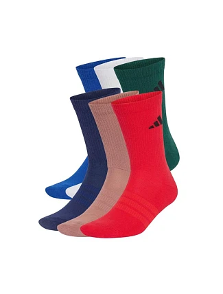 Ponožky adidas Cushioned Crew, 6 párov, farebné, KY1904 Ponožky adidas Cushioned Crew, 6 párov, farebné, KY1904