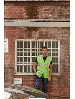Yoko HVW 120 Hi-Vis sieťovaná bezpečnostná vesta 79.W120 ružová Yoko HVW 120 Hi-Vis sieťovaná bezpečnostná vesta 79.W120 ružová