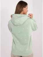 Mikina D10618BC02834A3 pistáciová