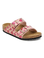Birkenstock ARIZONA KIDS BS 1030434 ELECTRIC METALLIC COPPER HEARTS žabky (štandardná šírka)