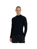 Pánske tričko s dlhým rukávom 4F M417 deep black 4FWAW25TFLOM417 20S pánske