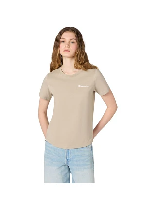 Champion Dámske tričko s krátkym rukávom Beige 118408 MS041