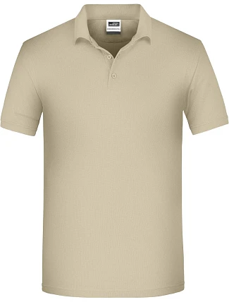 Daiber JN 874 Pánske pracovné polo z bio piqué 02.0874 stone Daiber JN 874 Pánske pracovné polo z bio piqué 02.0874 stone