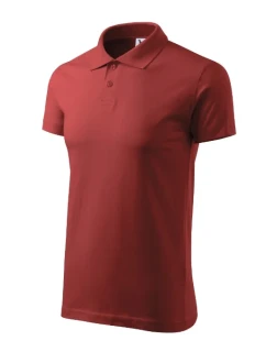 Single J. polokošeľa pánska bordová