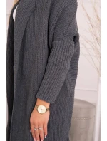 Sveter s netopierími rukávmi grafitový - Kesi Sveter s netopierími rukávmi grafitový - Kesi