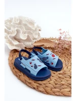 Sandałki Dziecięce 83545 Ipanema Soft Baby Niebieskie