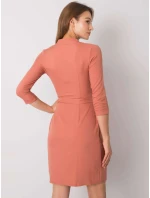 Šaty LK SK 507665.17P tmavo oranžová