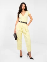 Nohavice MI SP 2690.00 svetložltá