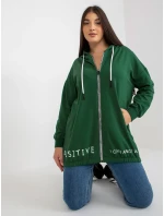 Mikina RV BL 8302.78 tmavo zelená