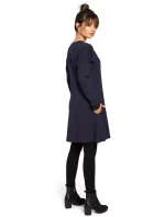 Dámska tunika B042 Tmavomodrá - BeWear Dámska tunika B042 Tmavomodrá - BeWear