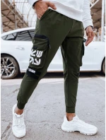 Pánske bojové nohavice zelené FashionStreet UX4307 Pánske bojové nohavice zelené FashionStreet UX4307