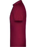 Daiber JN 874 Pánske pracovné polo z bio piqué 02.0874 wine Daiber JN 874 Pánske pracovné polo z bio piqué 02.0874 wine