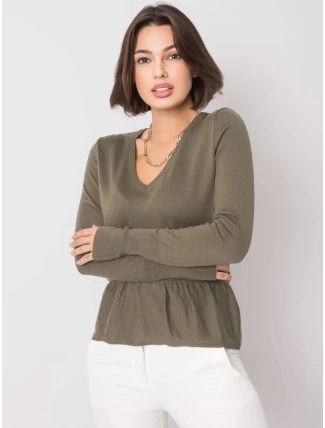 Blúzka 259 BZ 22513.73 khaki
