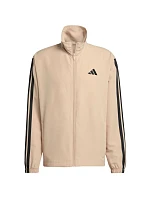 Pánske tepláky adidas Sportswear Basic 3-Stripes Woven Tracksuit Beige JX3149