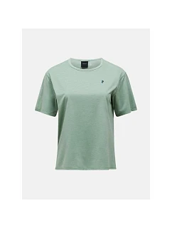 Dámske tričko PEAK PERFORMANCE W Trail Shortsleeve, zelené