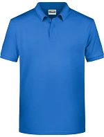 Daiber 8010 Pánske polo tričko z bio bavlny 02.8010 kobaltová modrá