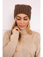Milano fleecová čiapka K203 mocca