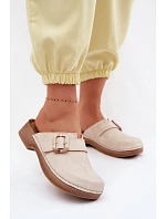 Dámske topánky s prackou Inblu TF000003 Light beige