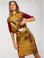 Sukňa LK SD 507019.49 bordová Sukňa LK SD 507019.49 bordová