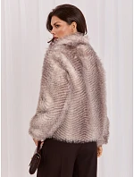 Bunda MBM KR 24 35.98P tmavo béžová Bunda MBM KR 24 35.98P tmavo béžová