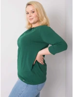 Blúzka RV BZ 6334.19P tmavo zelená
