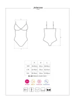 Pikantné body Jolierose teddy - Obsessive