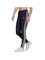 Dámske legíny Essentials 3S W H07771 Black and White - Adidas Dámske legíny Essentials 3S W H07771 Black and White - Adidas