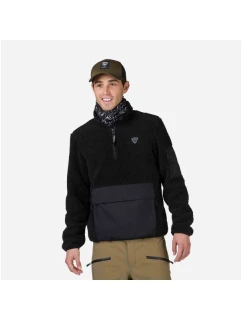Rossignol Fleecová mikina Anorak black