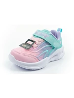 Skechers Color Breeze LED Detská športová obuv pre dievčatá Tyrkysová Skechers Color Breeze LED Detská športová obuv pre dievčatá Tyrkysová