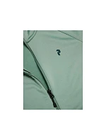 Dámska mikina PEAK PERFORMANCE W Rider Essentials Midlayer Zip Jacket, zelená farba Dámska mikina PEAK PERFORMANCE W Rider Essentials Midlayer Zip Jacket, zelená farba