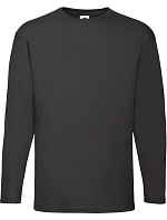 Fruit of the Loom Valueweight T LSL Tričko s dlhým rukávom 16.1038 čierne