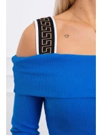 Nevädzové šaty so širokými ramienkami