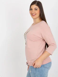 Blúzka RV BZ 8182.03X svetlo ružová