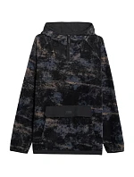 Pánska fleecová mikina 4F M427 multicolor allover 4FWAW25TFLEM427 90A pánska