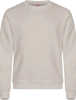 Unisex mikina Clique Miami Roundneck 67.1030 stone