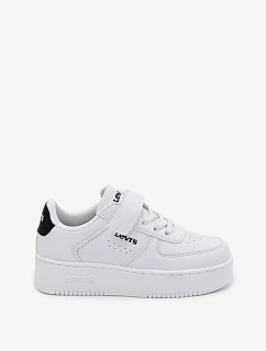 Detské tenisky na suchý zips LEVI'S NEW UNION BOLD White