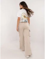 Nohavice D10608BC62434A1 beige