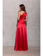 Dlhé šaty SUK0461 červené - Roco Fashion