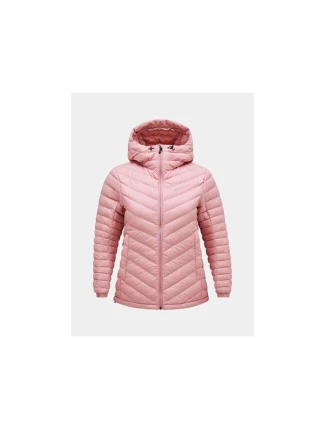 Peak Performance W Frost Down Hood Jacket pink