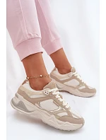Dámske tenisky na platforme GAP MARATHON GPW6154923895 Beige Dámske tenisky na platforme GAP MARATHON GPW6154923895 Beige