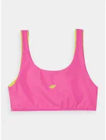 Dievčenské dvojdielne plavky 4F - zelené/ružové