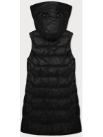 Čierna dámska vesta s odnímateľnou kapucňou S'West (B8232-1)