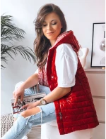 Dámska vesta CRISTINA červená FashionStreet TY3471