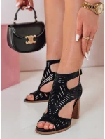 Dámske sandále ELENORA black FashionStreet ZY0809 Dámske sandále ELENORA black FashionStreet ZY0809