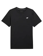 Pánske tričko 4F M3341 deep black 4FWMM00TTSHM3341 20S pánske Pánske tričko 4F M3341 deep black 4FWMM00TTSHM3341 20S pánske