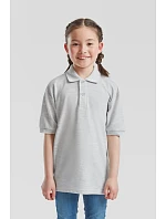 Fruit of the Loom Kids 65/35 Polo Detské piqué polo 16.3417 biele Fruit of the Loom Kids 65/35 Polo Detské piqué polo 16.3417 biele