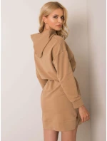 Šaty LK SK 508284.16X svetlo hnedá