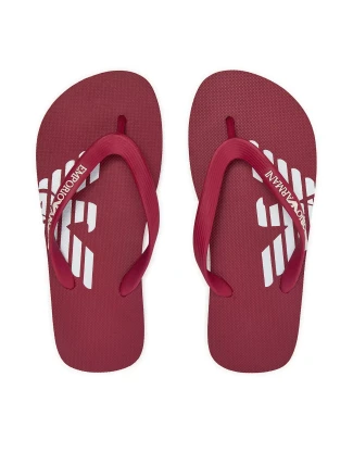 Dámske žabky XVQS08 XN746 T627 burgundy - Emporio Armani