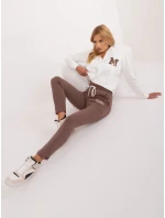 Dámsky set RV KMPL 9178.27 Ecru s hnedou - FPrice